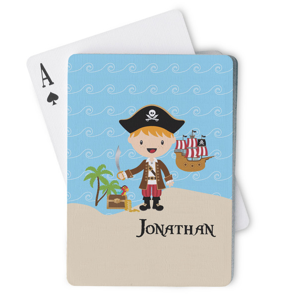 Custom Pirate Scene Playing Cards (Personalized)