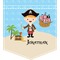 Personalized Pirate Pocket T Shirt-Just Pocket