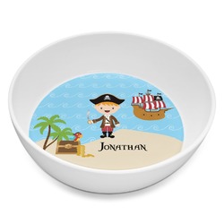 Pirate Scene Melamine Bowl - 8 oz (Personalized)