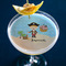 Pirate Scene Printed Drink Topper - XLarge - In Context