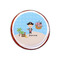 Pirate Scene Printed Icing Circle - XSmall - On Cookie