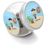 Pirate Scene Puppy Treat Jar (Personalized)