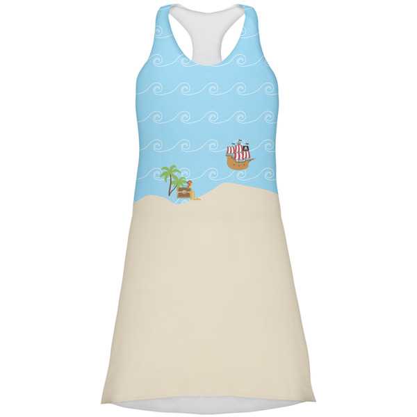 Custom Pirate Scene Racerback Dress - Large