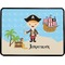 Personalized Pirate Rectangular Trailer Hitch Cover (Personalized)