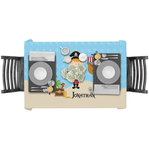 Pirate Scene Rectangular Tablecloths - LIFESTYLE