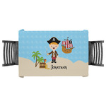 Pirate Scene Tablecloth - 58"x58" (Personalized)