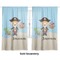 Personalized Pirate Sheer Curtains