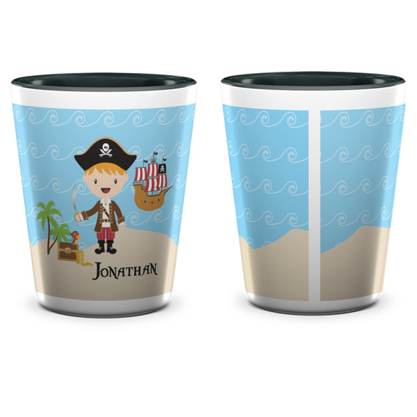 Pirate Scene Shot Glass - Two Tone - APPROVAL