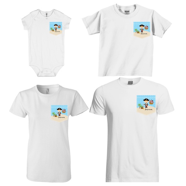 Personalized Pirate Sized Pockets on Various Products