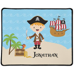 Pirate Scene Large Gaming Mouse Pad - 12.5" x 10" (Personalized)