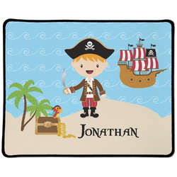 Pirate Scene Large Gaming Mouse Pad - 12.5" x 10" (Personalized)
