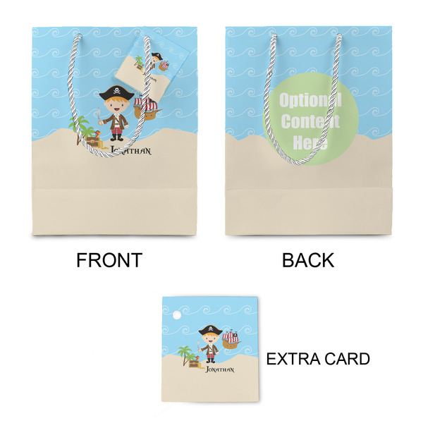 Pirate Scene Small Gift Bag - Approval