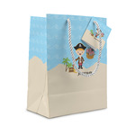 Pirate Scene Small Gift Bag (Personalized)