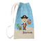 Pirate Scene Laundry Bags - Small (Personalized)