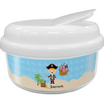 Pirate Scene Snack Container (Personalized)