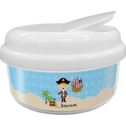 Pirate Scene Snack Container (Personalized)