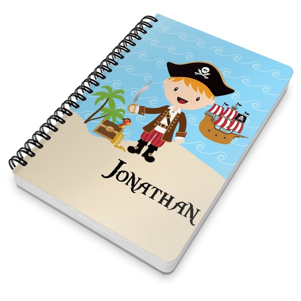 Pirate Scene Spiral Journal 7 x 10 - Main