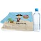 Pirate Scene Sports Towel Folded with Water Bottle