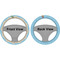 Pirate Scene Steering Wheel Cover- Front and Back