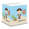 Personalized Pirate Note Cube