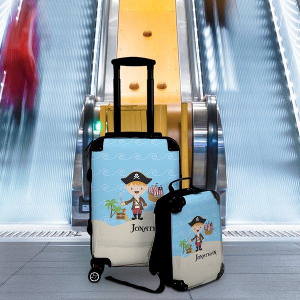 Pirate Scene Suitcase Set 4 - IN CONTEXT
