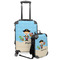 Pirate Scene Kids 2-Piece Luggage Set - Suitcase & Backpack (Personalized)