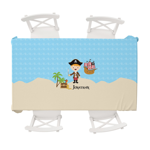 Custom Pirate Scene Tablecloth - 58"x102" (Personalized)
