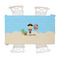 Pirate Scene Tablecloth - 58"x102" (Personalized)