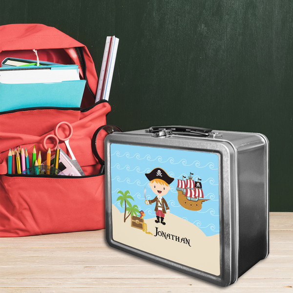 Pirate Scene Tin Lunchbox - LIFESTYLE