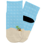 Pirate Scene Toddler Ankle Socks
