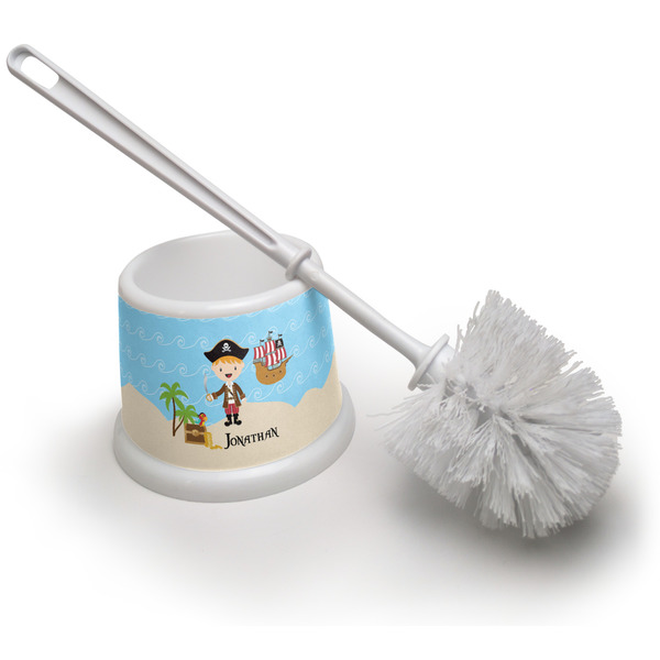 Custom Pirate Scene Toilet Brush (Personalized)
