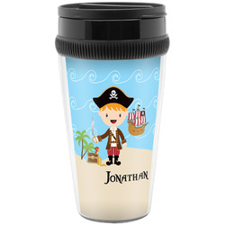 Pirate Scene Acrylic Travel Mug without Handle (Personalized)