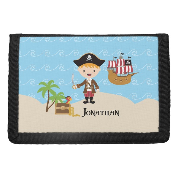 Custom Pirate Scene Trifold Wallet (Personalized)