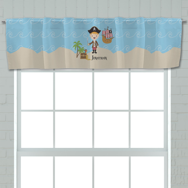 Pirate Scene Valance - Closeup on window