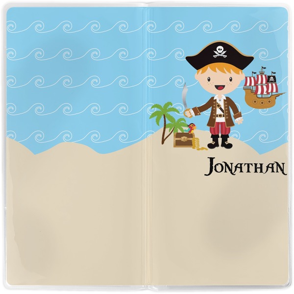 Pirate Scene Vinyl Document Wallet - Apvl