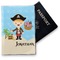 Pirate Scene Vinyl Passport Holder (Personalized)