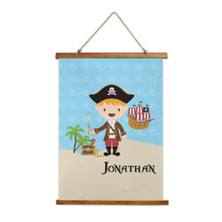Pirate Scene Wall Hanging Tapestry (Personalized)