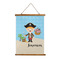 Pirate Scene Wall Hanging Tapestry - Portrait - MAIN