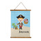 Pirate Scene Wall Hanging Tapestry (Personalized)