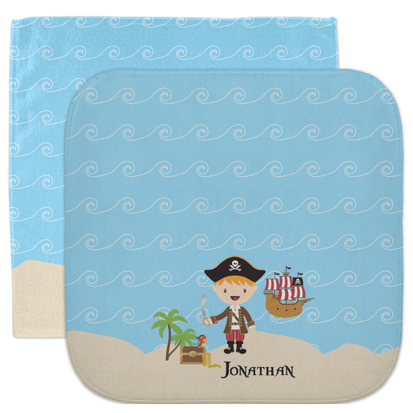 Custom Pirate Scene Facecloth / Wash Cloth (Personalized)