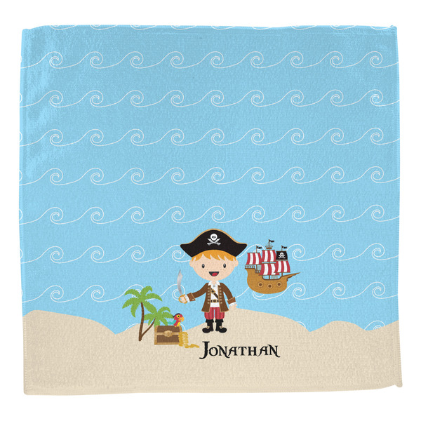 Pirate Scene Washcloth - Front - No Soap