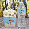 Pirate Scene Water Bottle Label - w/ Favor Box