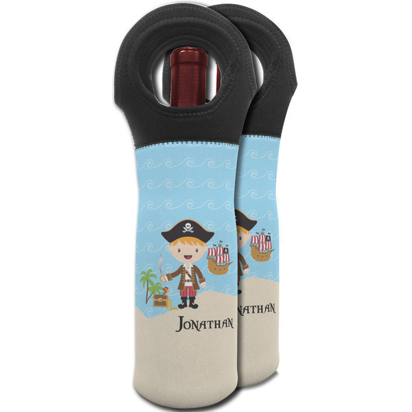 Pirate Scene Wine Tote Bag - MAIN