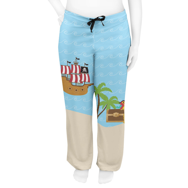 Pirate Scene Women's Pj on model - Front