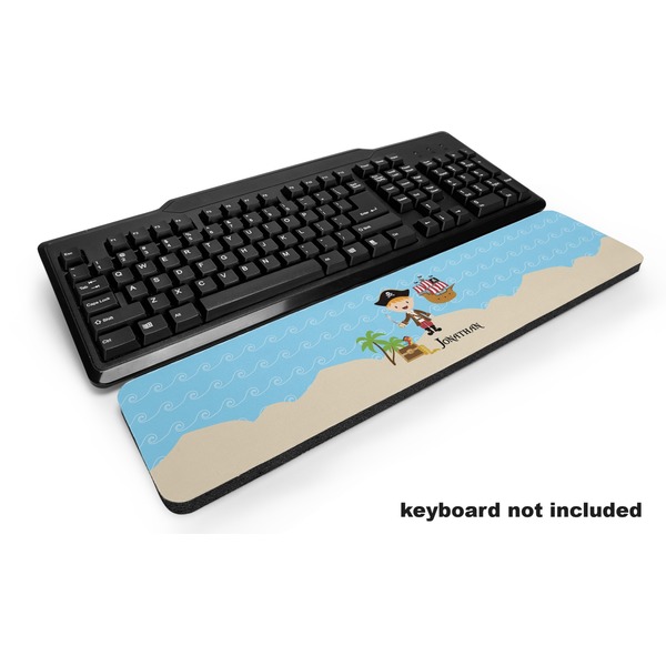 Custom Pirate Scene Keyboard Wrist Rest (Personalized)