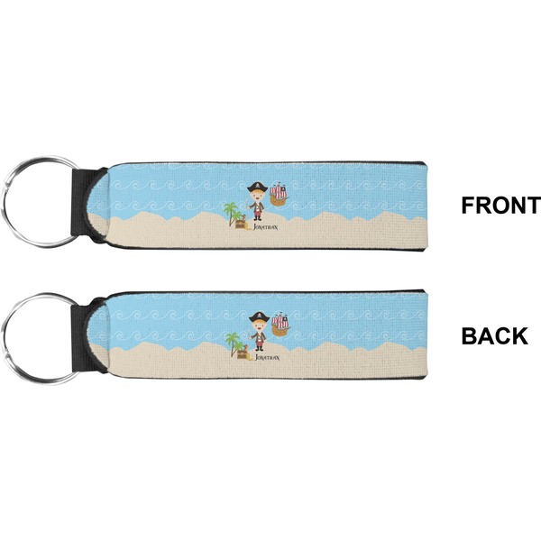 Personalized Pirate Wristlet (Front + Back)
