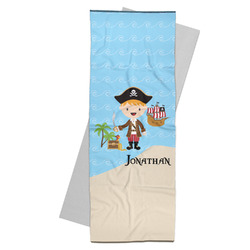 Pirate Scene Yoga Mat Towel (Personalized)