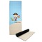 Pirate Scene Yoga Mat with Black Rubber Back Full Print View