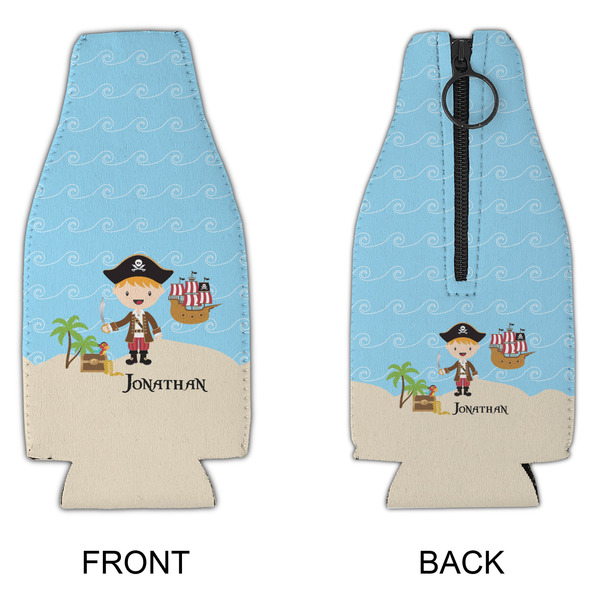 Pirate Scene Zipper Bottle Cooler - APPROVAL