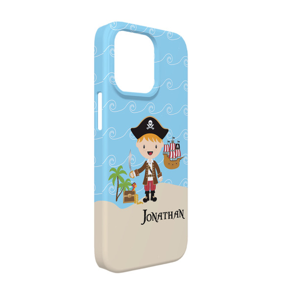 Custom Pirate Scene iPhone Case - Plastic - iPhone 13 (Personalized)